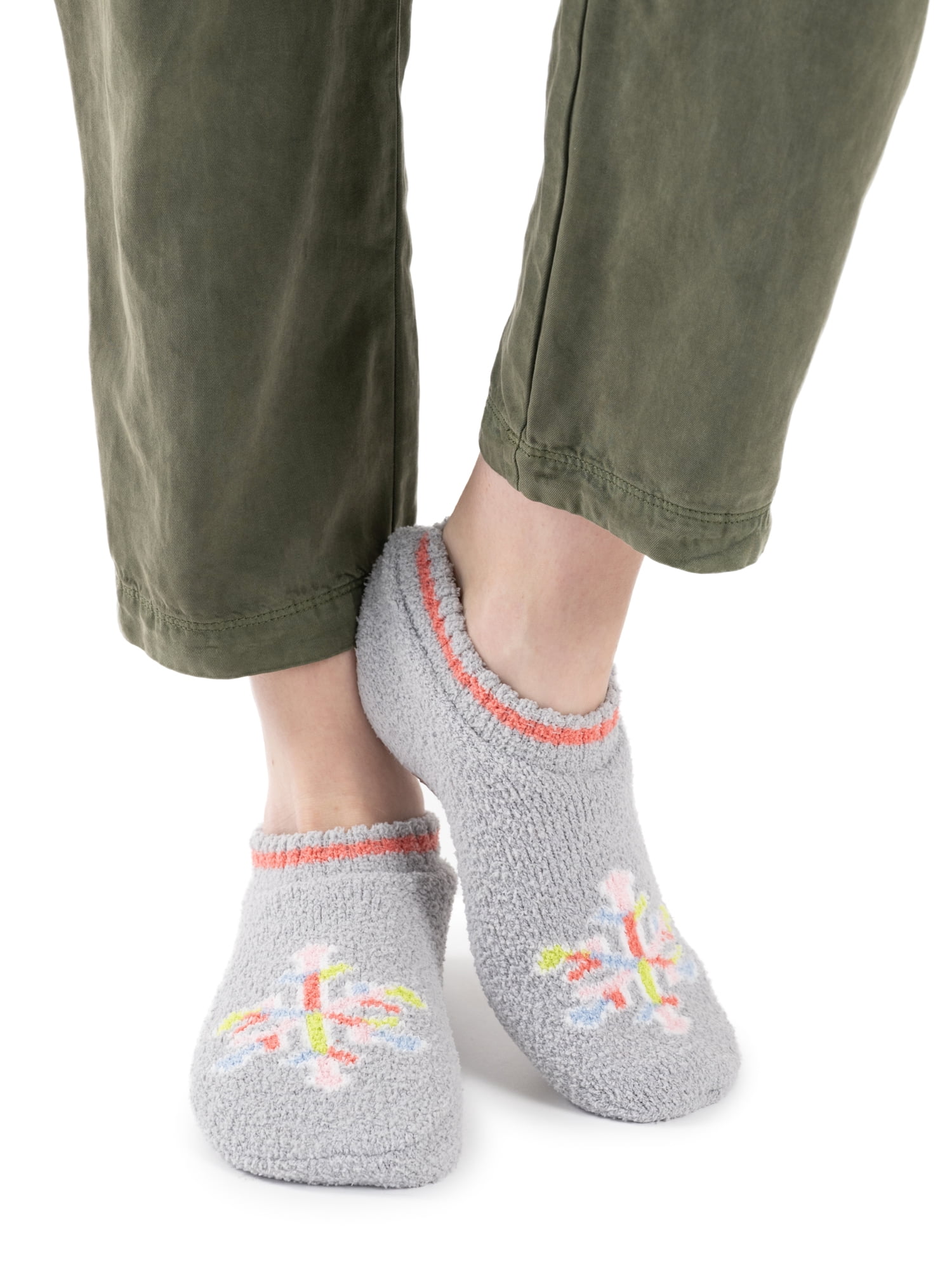 MUK LUKS Women's Cozy Slipper Sock, 1-Pack, OSFM