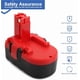 thumbnail image 5 of 18V Batería Ni-MH 3,5ah Compatible con Bosch BAT181 BAT025 BAT026 BAT160 BAT180 BAT189 PSR 18 VE-2 GSR VE-2 GSB 18 VE-2 2607335277 13618 22618 23618 1644K 1662B 3860CK, 5 of 9