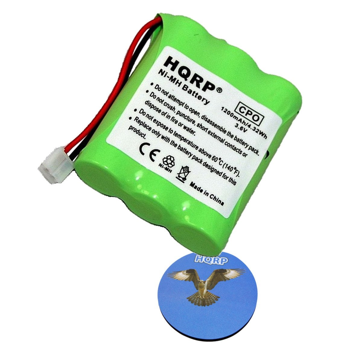 HQRP Cordless Phone Battery compatible with AT&T / Lucent 3301, SKU