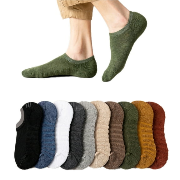 Athletic Socks 10 Pairs Hiking Running Ankle Socks For Men Women Cushion Low Cut Socks