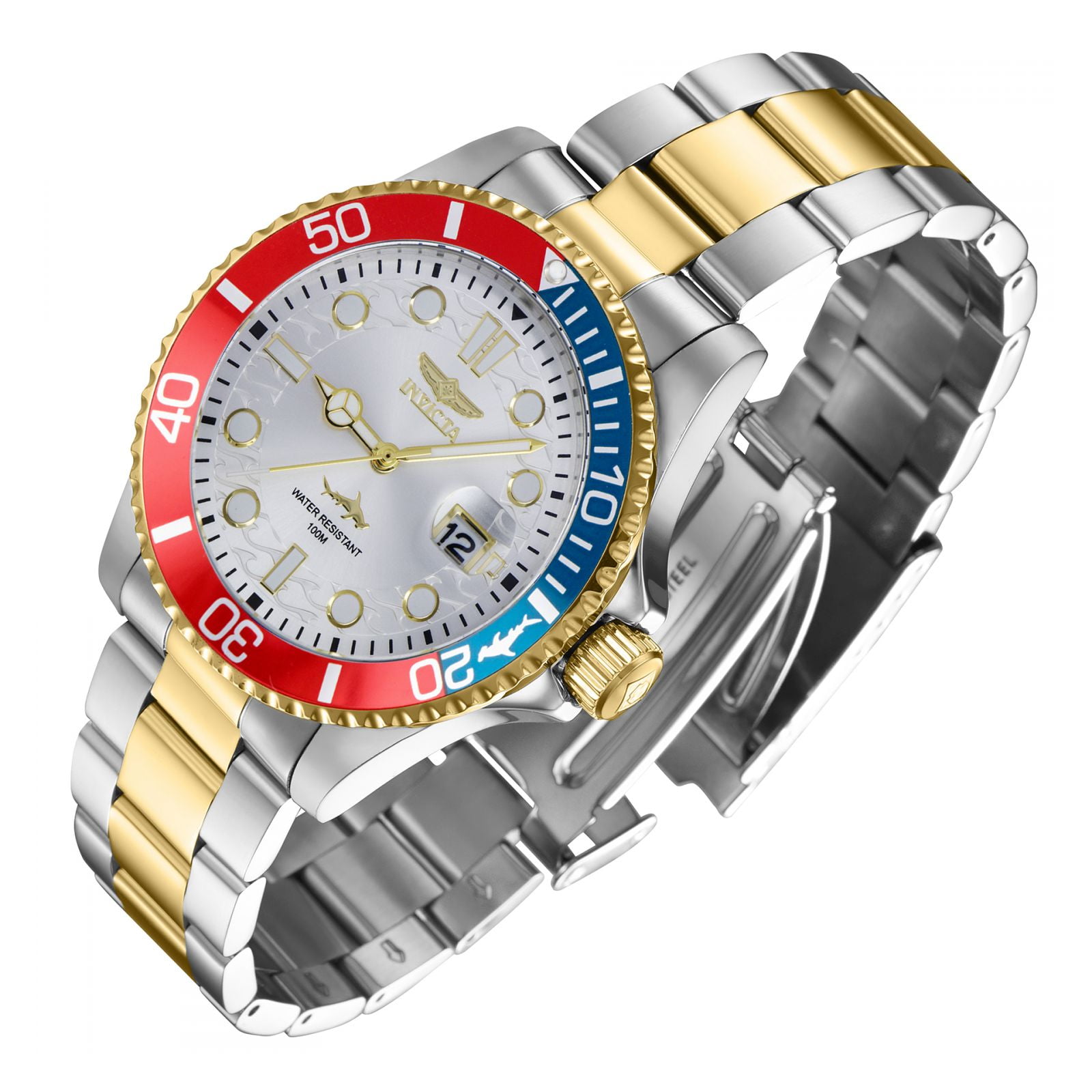 Invicta Men's Pro Diver Silver Dial Watch - 44707