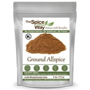 The Spice Way Allspice Ground - European, Asian and American cuisine Spice Blend  All Natural  4 oz.