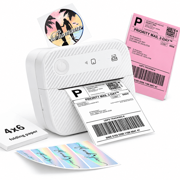 VORALYN 2026 New Label Printer,Bluetooth Shipping Label Printer,4X6 Thermal Printer for Shipping Packages,Label Printer for Small Business