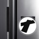 thumbnail image 1 of TEHAUX 2Ud Funda Para Mango De Puerta De Refrigerador Antideslizante Y, 1 of 6
