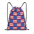 thumbnail image 3 of ZNDUO Gym Drawstring Bag, American National Patriotic Pattern Men and Women Fitness Drawstring Backpack Swimming Bags, Medium, 3 of 8