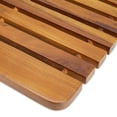 thumbnail image 5 of TeakCraft Teak Shower Mat, 24 Inch Non-Sliding Sauna, Spa, Bath Mat, The Troy, 5 of 7