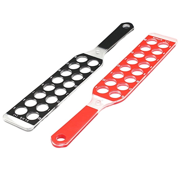 Riwesomey 2 uds lentes ópticas lentes oftálmicas estante de retinoscopia rápido multifuncional equipo de Optometría profesional amplia Medidores de medidas dimensionales