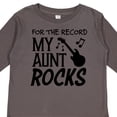 thumbnail image 4 of Inktastic For the Record, My Aunt Rocks Boys or Girls Long Sleeve Toddler T-Shirt, 4 of 5