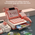 thumbnail image 3 of Graflsoa Ensemble de Jouets Interactifs Multilingues pour Caisses Enregistreuses pour Enfants - Gris Foncé-Bleu, Jeu d'Imitation avec Accessoires de Magasinage Réalistes, Microphone à 360°, Numériseur et Effets Musicaux, 3 Ans et Plus, 3 of 6