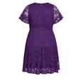 thumbnail image 5 of City Chic Women's Plus Size Garden Kisses Dress, 5 of 5