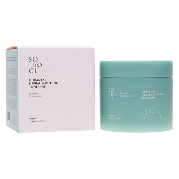 SOROCI Derma Lab Herbal Soothing Toner Pad 5.07 oz