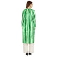 thumbnail image 3 of Bimba Printed Straight Kurti For Women Casual Summer Wear V-Neck W/ Lace Tunic Designer Kurta, 3 of 6