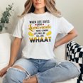 thumbnail image 2 of Funny Lemons Life Quote Humor, White Comfort Colors T-Shirt, Small, 2 of 3
