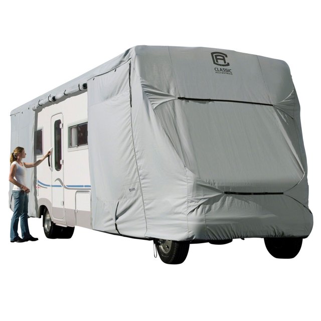 Classic Accessories Permapro Class C Rv Cover, Fits up to 29' - 32'L, 122"Max H