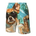 thumbnail image 4 of Vsdgher Funny Swimming Chihuahua Men's Beach Shorts, Surfing shorts, Swim trunks, Quick Dry Swim Trunks for Surfing Beach Fun -Medium, 4 of 6