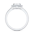 thumbnail image 2 of Rosec Jewels Lab Grown Diamond Engagement Ring for Women - 0.7 Ct - Asscher Cut Diamond Ring - EF-VS Grade - with Jewelry Box, 10K White Gold, US 8.50, 2 of 8
