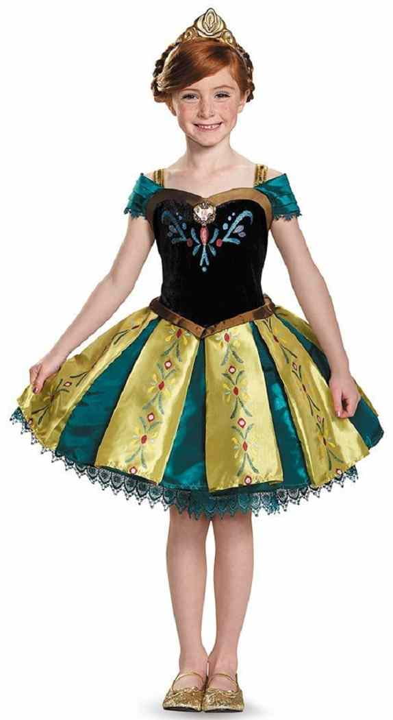 Disney Frozen Anna Coronation Gown Classic Child Costume Disguise 76903 