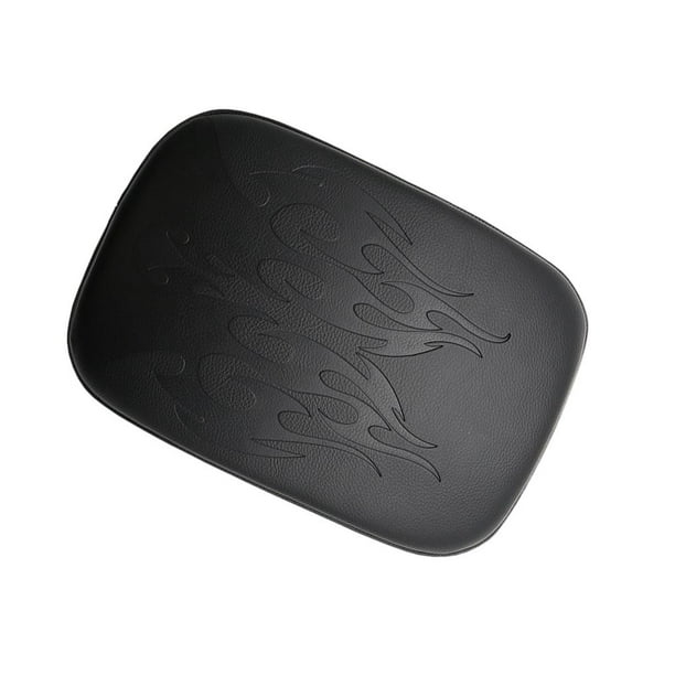 Asiento de Sillín de Motocicleta Sunnimix Almohadilla del pasajero trasero Negro