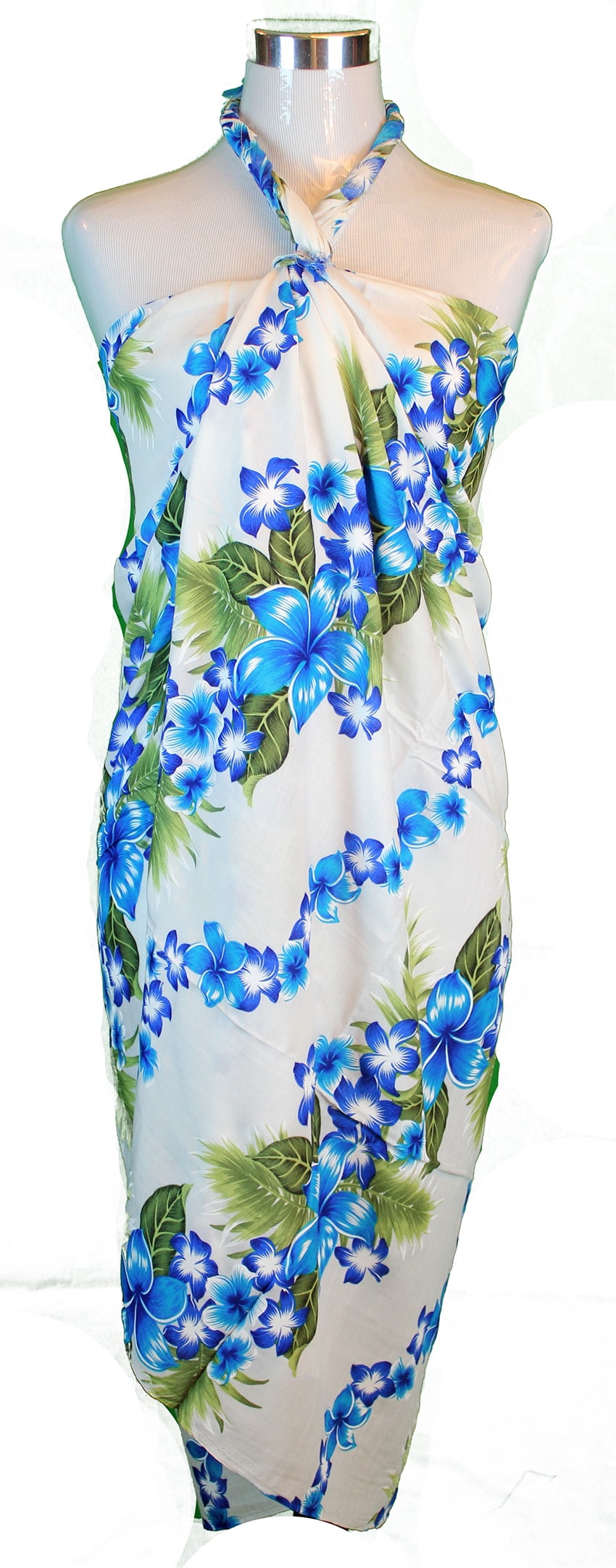 tropical sarong dress