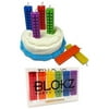 Blokz Party Candles Lego Blocks Style