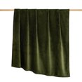 thumbnail image 4 of Mainstays Super Soft Plush Oversized Couch Throw Blanket, Green, 50 x 72 in, 4 of 7