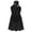 Black, variant on Miutii Kids Girls Ballet Leotard Dancewear Dress Gymnastics Lyrical Contemporary Performance Dress Black 10