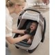 thumbnail image 5 of Funda para Silla de Coche de Bebé Blissful Diary Extra Grande en Malla Gris, 5 of 7
