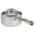 thumbnail image 5 of BergHOFF Vintage 10pc Tri-Ply 18/10 Stainless Steel Cookware Set with Lids, Hammered, 5 of 10