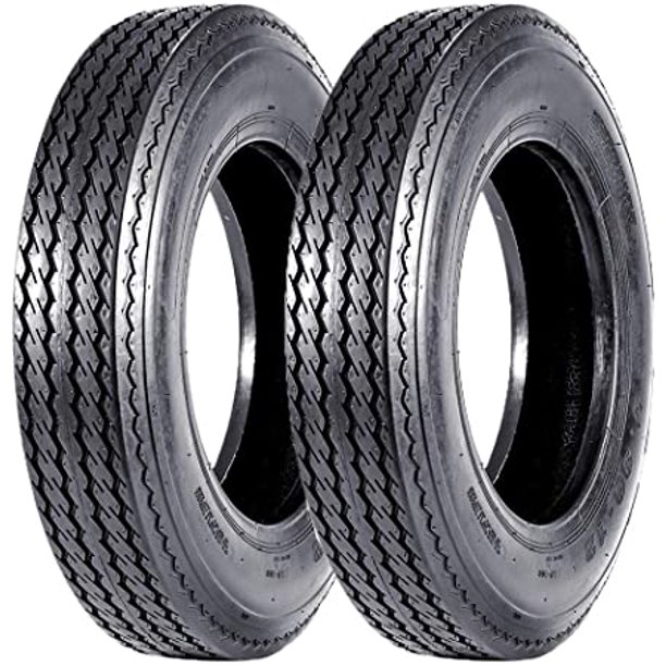 SUPERGUIDER Set of 2 Highway Boat Motorcycle Trailer Tires 5.3012 5