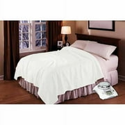 Sunbeam Quilted Fleece Queen Warming Bla