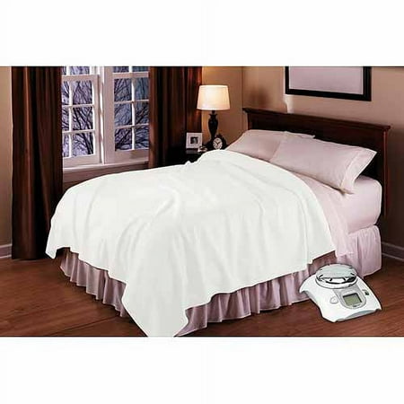 Sunbeam Quilted Fleece Queen Warming Bla