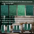 thumbnail image 6 of Lapalife Blackout Velvet Curtains, Moroccan Damask Pattern Rod Pocket Thermal Insulated Velvet Curtain Drapes for Living Room, 2 Panels, 52"x 96", Tuscany Green, 6 of 9