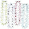 Silk N Petals 36" White Plumeria Hawaiian Flower Lei Necklace Costume Accessory
