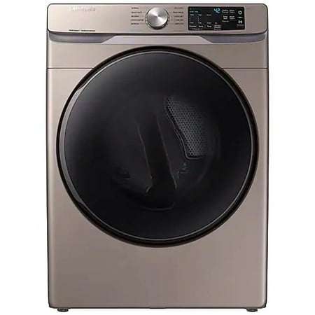 Samsung DVE45R6100C 7.5 Cu. Ft. Champagne Electric Dryer with Steam Sanitize+