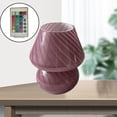 thumbnail image 3 of GROWTH TANK Lampe Champignon Rétro Dimmable USB Changement de Couleur Télécommande Rayée pour, 3 of 6