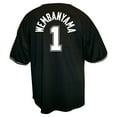 thumbnail image 3 of Men's Profile Victor Wembanyama Black San Antonio Spurs Big & Tall Name & Number Button-Up Jersey, 3 of 3