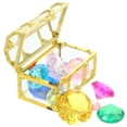 thumbnail image 1 of 1 Set of Gem Pool Toys Colorful Diving Gems with Chest Summer Pool Underwater Treasure Toy, 1 of 8