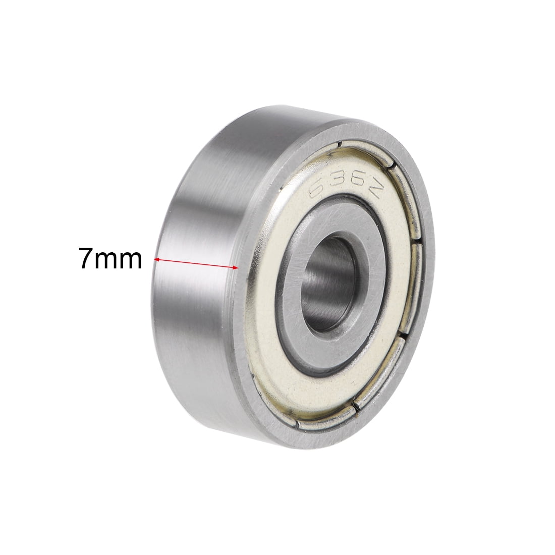 Unique Bargains 5pcs 636ZZ Deep Groove Double Shielded Ball Bearings Z2 0.24"x0.87"x0.28"