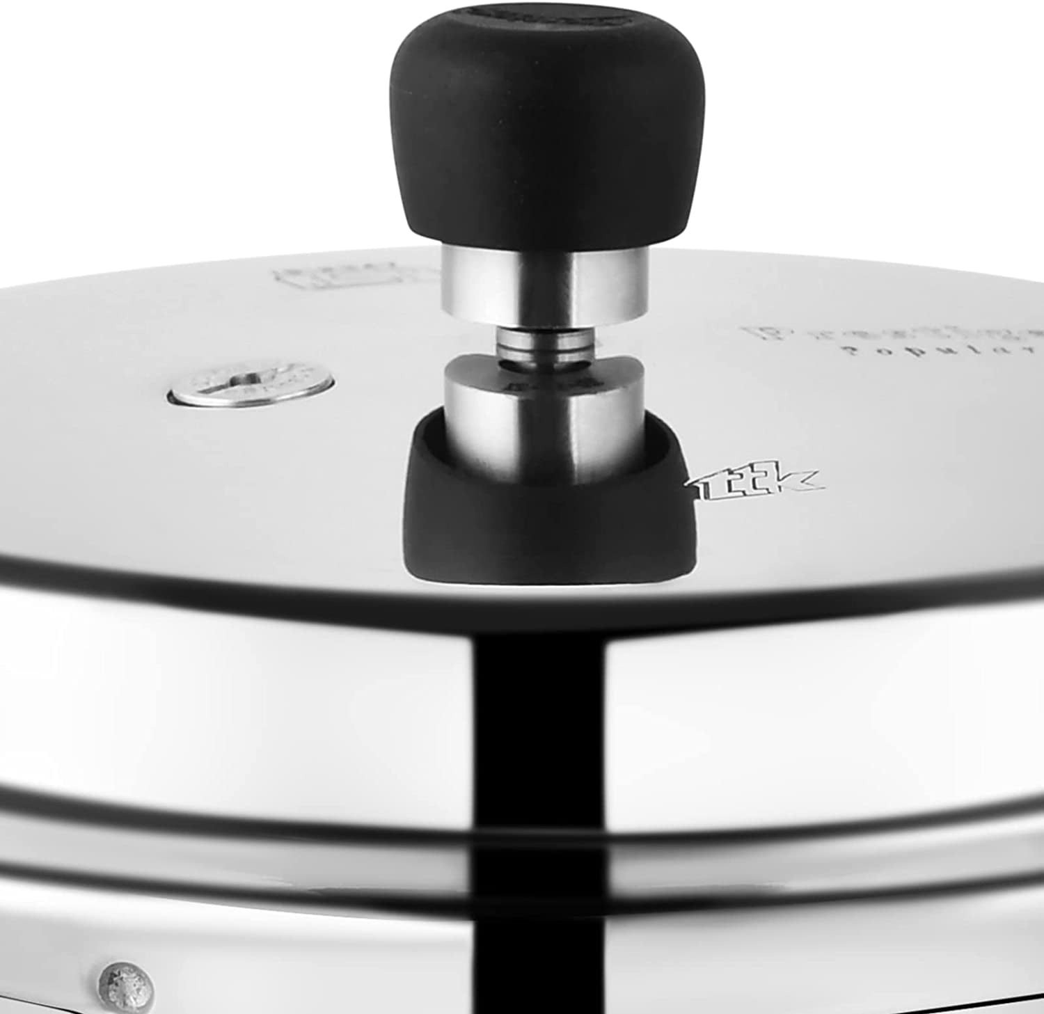 New Prestige Popular Aluminium Pressure Cooker, 3 Litres, Silver