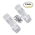 thumbnail image 4 of Camp'N 3.5" RV Door Holder and Latch - Camper & Trailer Door Catch - T Style - White 2 Pack, 4 of 5