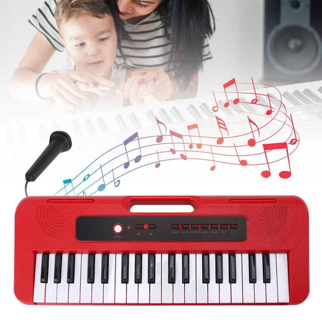 Teclado De Piano Pequeño, Piano De Teclado Para Niños 37 Teclas 4 Tonos Para Niños Pequeños