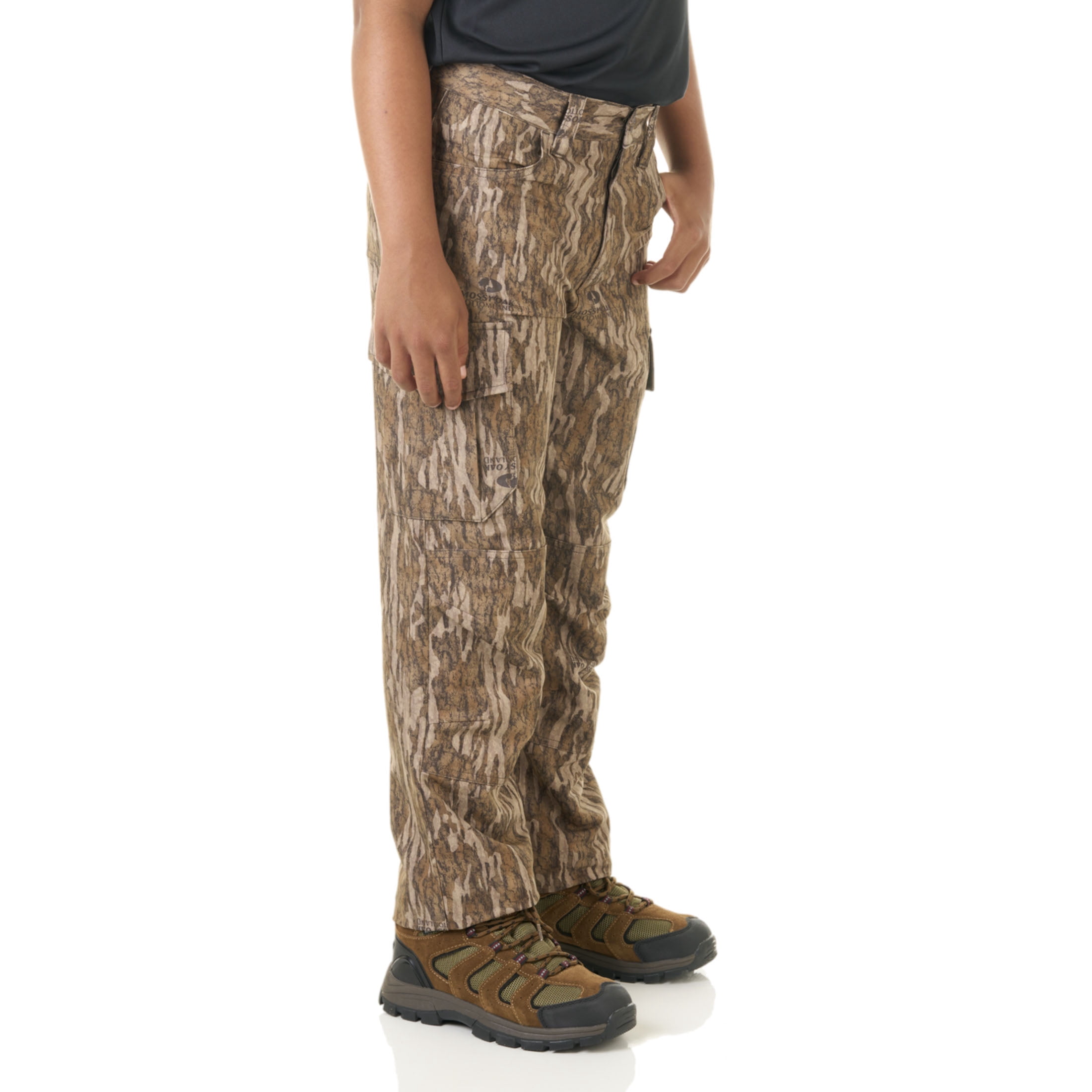 Mossy Oak Bottomland Youth Stretch Cargo Hunting Pant