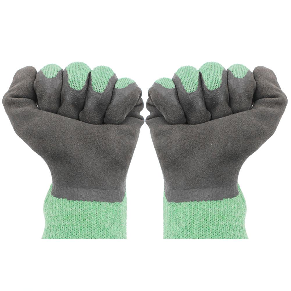 Tebru Comfortable Stretch Labor Gloves, Nonslip Working Gloves Wear