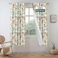 thumbnail image 1 of Cortinas DriftAway Ada Floral de lino, 132 x 160 cm, 2 capas, 1 of 9