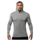 thumbnail image 1 of pstuiky mangas largas para hombre, Camiseta deportiva de manga corta con cuello redondo, ajustada y de alta resistencia, de color liso para hombre camisetas de hombre l, 1 of 8