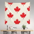 thumbnail image 2 of Yiaed Happy Canada Day Print Tapestry for Bedroom,Tapestry Wall Tapestries, Tapestry Aesthetic for Living Room Dorm Room 51" X 60", 2 of 6