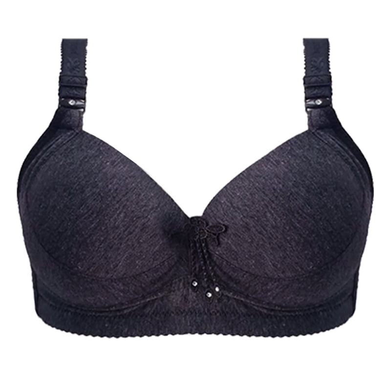 Women Push up Bra Plus Size Wireless Thin Padded Sports Summer Big