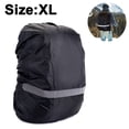 thumbnail image 2 of Backpack Rain Cover with Reflective Strip Waterproof Ultralight Backpack Cover, Storage Pouch, for Hiking, Camping, Biking, Outdoor, Traveling, 2 of 5