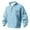 Light Blue, variant on Yiaimeir Mens Half Zip Pullover Sweatshirt Long Sleeve Stand Collar Casual Top with Chest and Sleeve Pockets Comfortable Fit