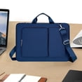 thumbnail image 5 of Laptop Bag,Laptop Tote Bag for Women,Lightweight Laptop Shoulder Bag Suitable For Many Brands And Sizes Of Notebook Computers And Can Also Hold A Variety Of Small Accessories Convenient To Use, 5 of 7